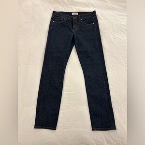 Loft Modern Skinny dark blue jeans size 6